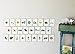 Eco Friendly Nursery Art - Set of 26 Alphabet Wall Cards, Kid's Decor, Nursery Art, Children Design, Alphabet Wall Cards