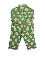 Toby Tiger Pijama Pjtgrflow (Verde)