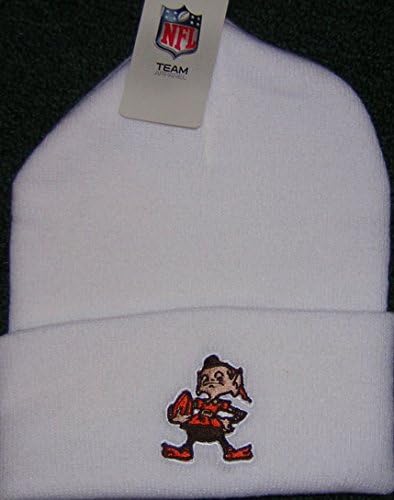 Cleveland Browns Brownie Elf White Knit Cuff Cap Exclusive
