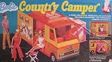 Barbie COUNTRY CAMPER Playset w Fold Out SLEEPING TENT & MORE! (1970 Mattel Hawthorne)