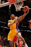 Chicago Bulls v Los Angeles Lakers: Derek Fisher Photographic Poster Print by Noah Graham, 16x24