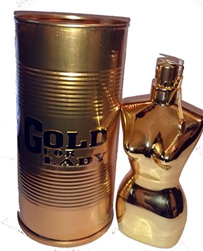 Gold for Lady Perfume By Blue Perfumes 3.4 Oz Eau De Parfum Spray for Women