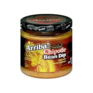 Arriba, Bean Dip Chipotle, 16-Ounce (6 Pack) by Arriba