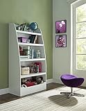 Cosco Mia Kids' 4 Shelf Bookcase, White