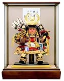 五月人形 子供大将 ケース飾り 大将パノラマケース「徳川家康」 t-ieyasu
