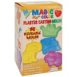 Magic Color Plaster Casting Molds - 36 Designs