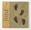 Baby Feet Stepping Stone- Happy is the home with Little Footprints