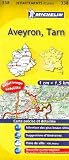 Carte Routiere 338 Aveyron/Tarn