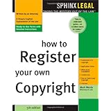 how to register your own copyright legal survival guides