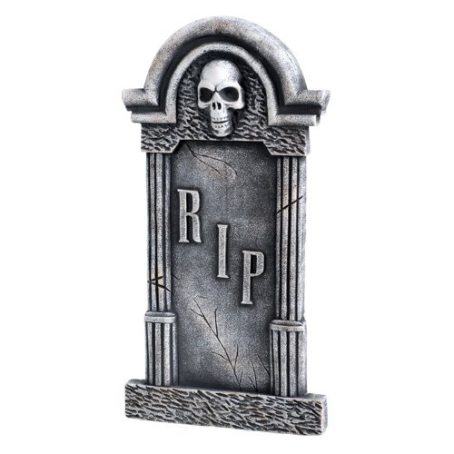 Tombstones - RIP with Skull 墓石-スカルでRIP♪ハロウィン♪サイズ：