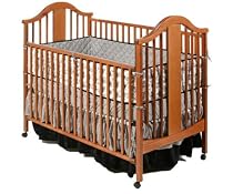 Stork Craft Rochelle Crib With Drawer In Cognac