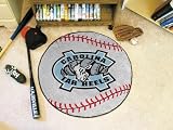 UNC - Chapel Hill Tar Heel Baseball 29 Round Floor Mat (Rug) - North Carolina Tar Heels - UNC