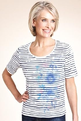 Classic Collection Pure Cotton Stripe Jersey Top