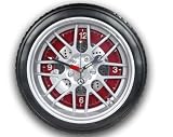 New Large 14" Alloy Wheel Car Tyre Novelty Wall Clock