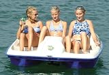 KL Industries Sun Dolphin 3 Person Pedal Boat
