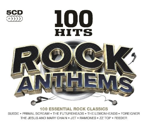 100 Hits Rock Anthems cd cover