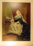 1897 QUEEN VICTORIA JUBILEE PORTRAIT ROYAL WRITING-DESK
