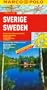 Su�de - Carte routi�re et touristique - Avec plans de centres-villes : G�teborg (Gothembourg), K�benhavn (Copenhague), Malm�, Oslo, Stockholm et Trondheim - Echelle : 1/800 000