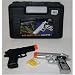 Black and Silver Airsoft Combo Pack w/ Carrying Case