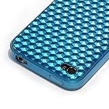 iPhone 4 2D Cube Blue Candy Skin Case