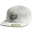 Fox Racing Tapper Fade Men's Fitted Racewear Hat w/ Free B&F Heart Sticker Bundle - Grey