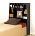 Black Prepac Tall Storage Headboard - Twin