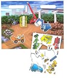Create-A-Scene Magnetic Playset: Construction Site