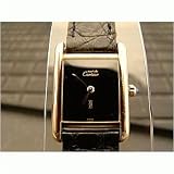 Vintage/Antique watch: Pre Owned Woman's Cartier Watch Vermeil Swiss Quartz Movement 1970's