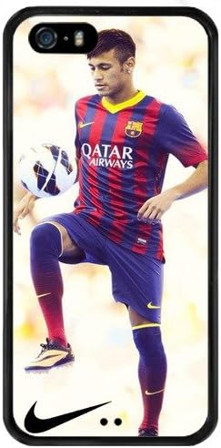 iphone 5s case,iphone 5 case. Unique DIY Designed Soccer Player Neymar TPU and PC black Classic style,iphone se case
