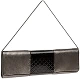 Whiting & Davis Mesh & Quilted Patent Leather Shoulder Bag