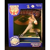 MIKE PIAZZA / LOS ANGELES DODGERS 1998 MLB Stadium Stars Starting Lineup Deluxe 6 Inch Figure with Custom Display Base