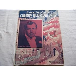 CHERRY BLOSSOM LANE EMERY DEUTSCH 1937 SHEET MUSIC FOLDER 368 SHEET MUSIC