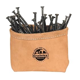Graintex SS1190 Leather Nail Pouch