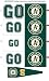 Oakland Athletics Animated 3-D Auto Spin-Flags