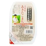 あきたこまちご飯パック @180円 (180ｇ×24個入)　大潟村特別栽培米使用