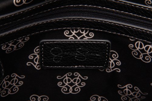 Jessica Simpson Honor Roll JS4452-MPBLK Satchel,Black,One Size