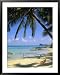 Beach, Cap Malheureux, Mauritius Collections Framed Art Poster Print by G Richardson, 31x39