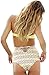 Azyuan Women's Vintage 50s High Waist Bikini Retro Swimsuit Bathing Suit