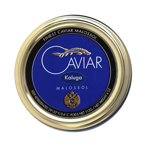 Marky's Fresh Farmed Kaluga Caviar, Malossol, Huso Dauricus - 4 oz