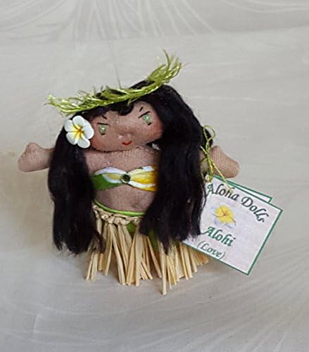 Handmade Aloha Doll Ornaments: Alohi (Love)