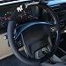 New York Yankees Black Steering Wheel Cover