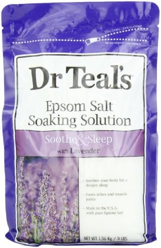 Dr. Teal's Epsom Salt Soaking Solution, Lavender, 48 Ounce