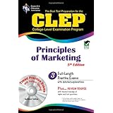 clep principles of marketing w cd rom clep test preparation