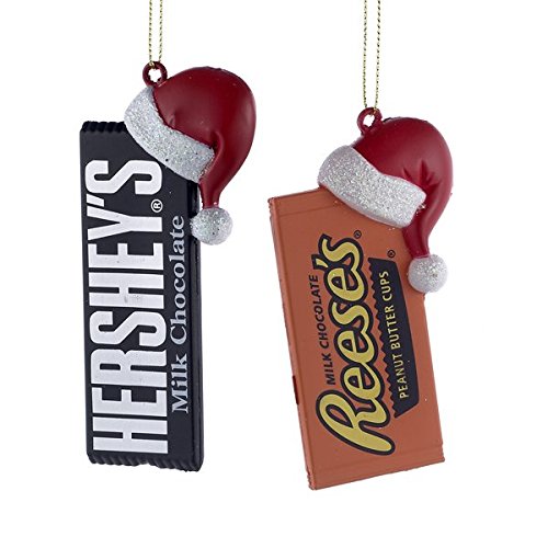 HERSHEY'STM CANDY BAR WITH SANTA HAT
