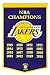 NBA Los Angeles Lakers Dynasty Banner