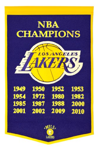 NBA Los Angeles Lakers Dynasty Banner