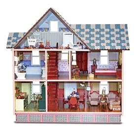 Melissa and Doug Classic Heirloom Victorian Doll House by Melissa & Doug