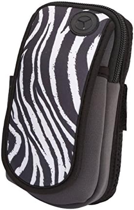 MYPRE Outdoor Sporting Mobile Phone iPod MP3 MP4 Camera Arm Bag Case Holder for iPhone6/6Plus/5/5S/4S/ Sumsung GalaxyS5/S4/S3/ Note 2/3 Running Trekking Hiking Cycling Mounting(Zebra-L)