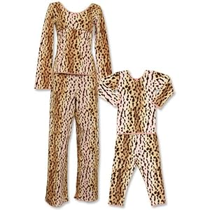 Buy Bedhead Stretch Matching Mommy and Me Cheetah Pink Knit Pajamas by BedHead