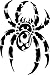 Maori Spider Decal Sticker